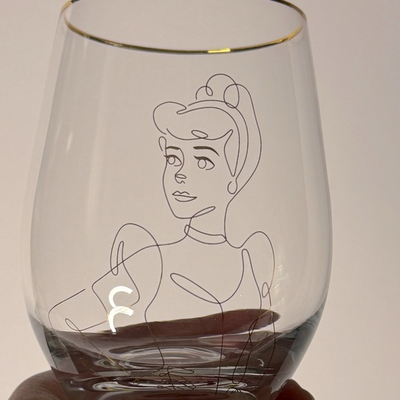 JoyJolt Disney Princess Stemless Glasses Set - Picture 4 of 8